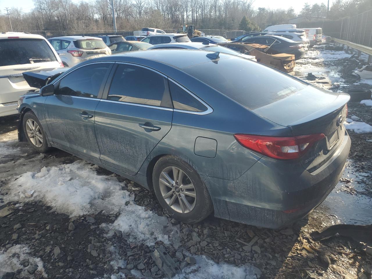 2017 Hyundai Sonata VIN 5NPE24AF2HH593644 Copart auction photo, front end / mechanical damage thumbnail 2