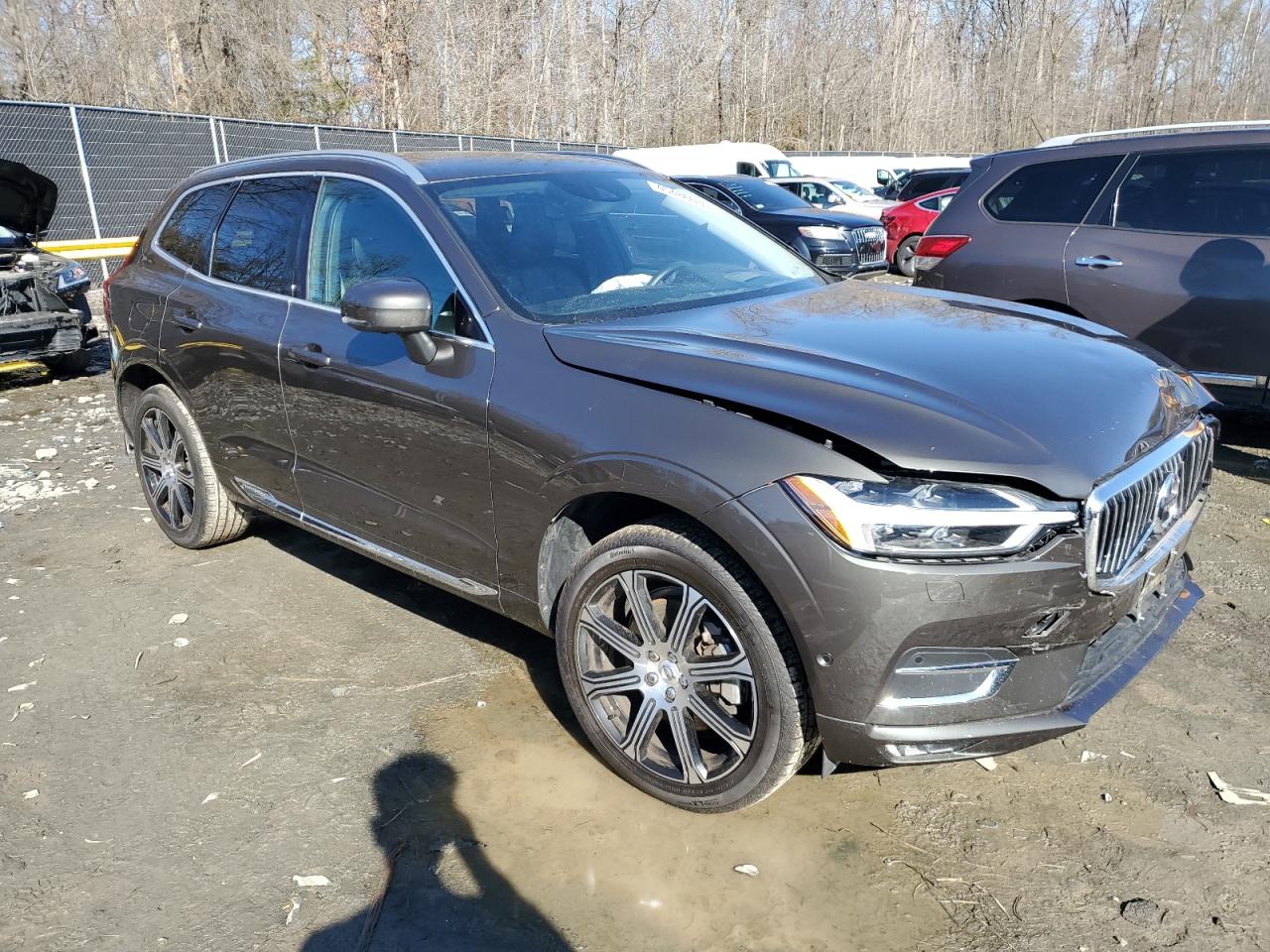 2020 Volvo XC60 VIN YV4A22RL2L1418546 Copart auction photo, front end damage thumbnail 4