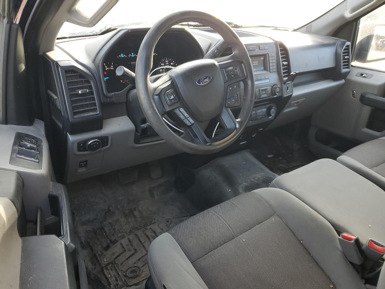 2016 Ford F-150 VIN 1FTEX1EP0GFD07592 Copart auction photo, side / top/roof damage thumbnail 8