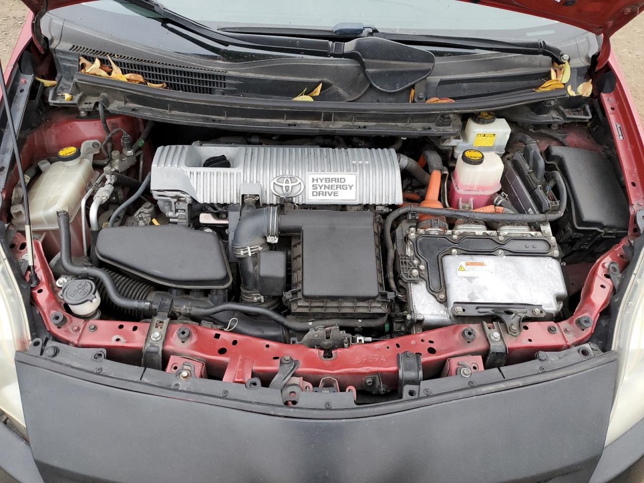 2010 Toyota Prius VIN JTDKN3DU9A1016623 Copart auction photo, all over damage thumbnail 13