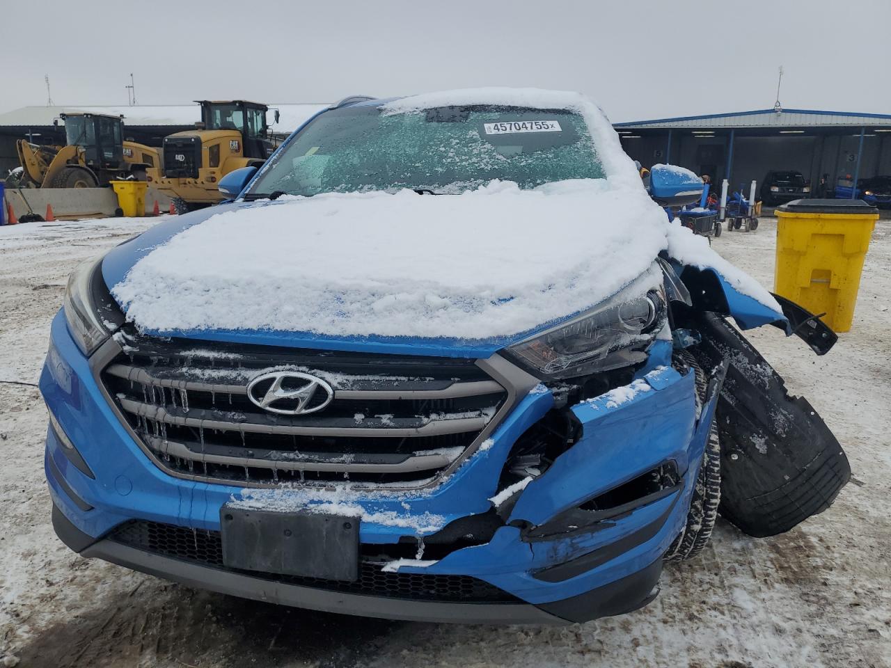 2016 Hyundai Tucson VIN KM8J3CA23GU095522 Copart auction photo, front end damage thumbnail 5