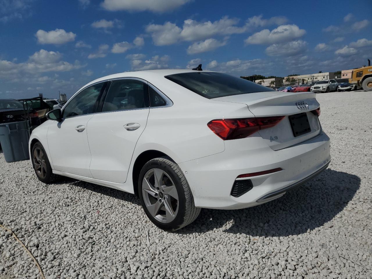 2024 Audi A3 VIN WAUBUDGY5RA011466 Copart auction photo, side / minor dent/scratches damage thumbnail 2