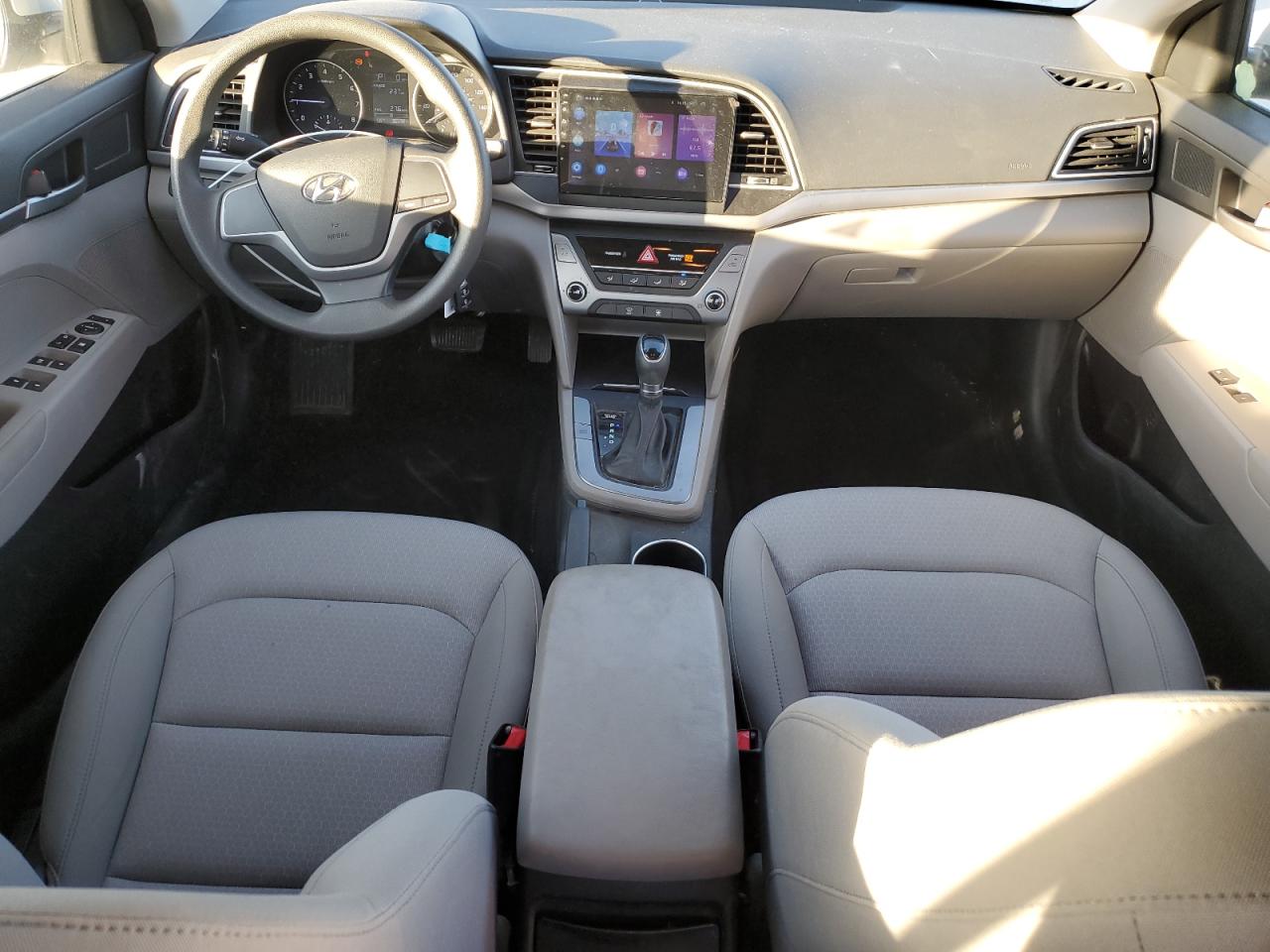 2017 Hyundai Elantra VIN KMHD74LF3HU127393 Copart auction photo, rear end damage thumbnail 8