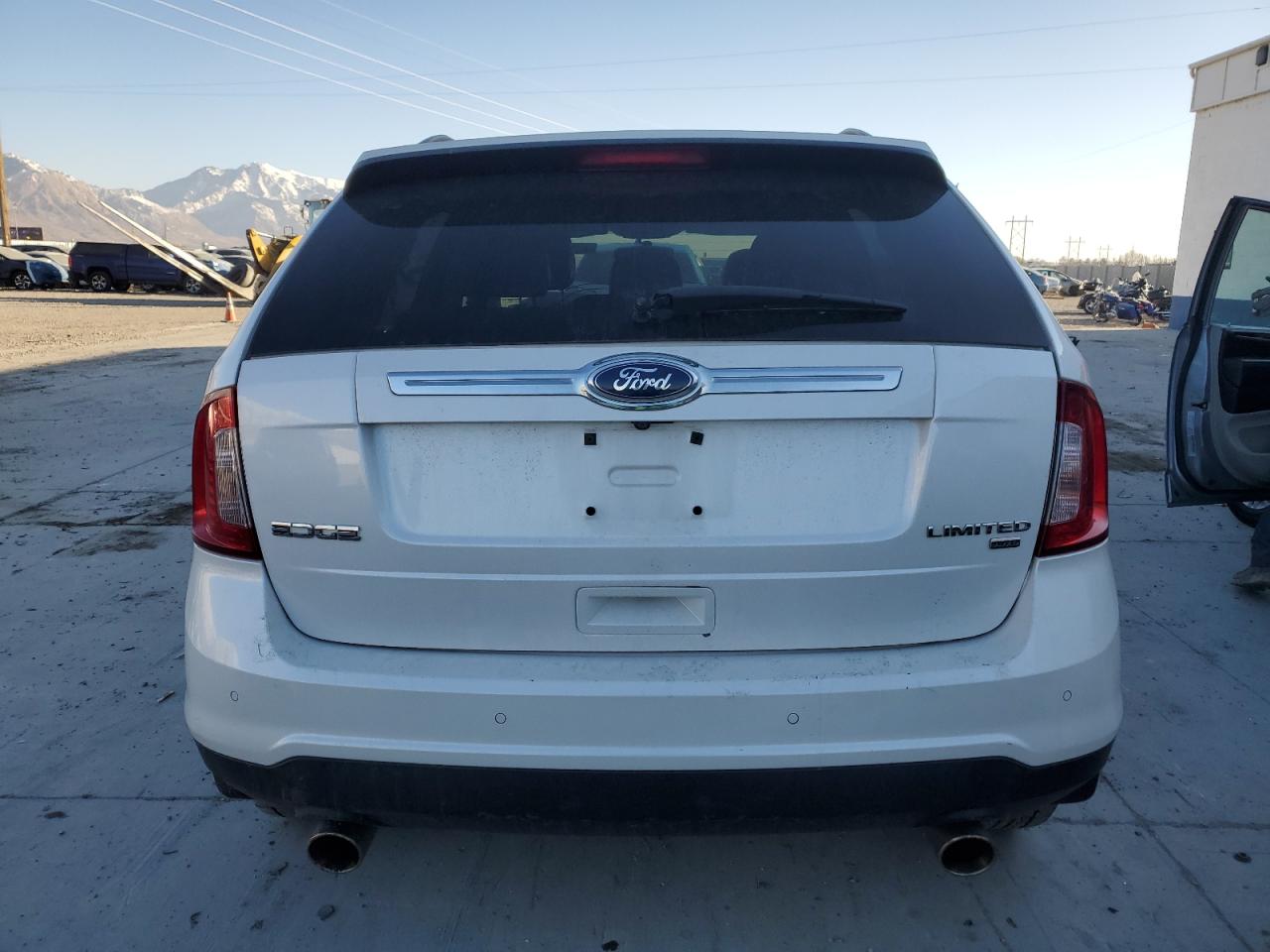 2013 Ford Edge VIN 2FMDK4KC0DBC54933 Copart auction photo, front end / side damage thumbnail 6