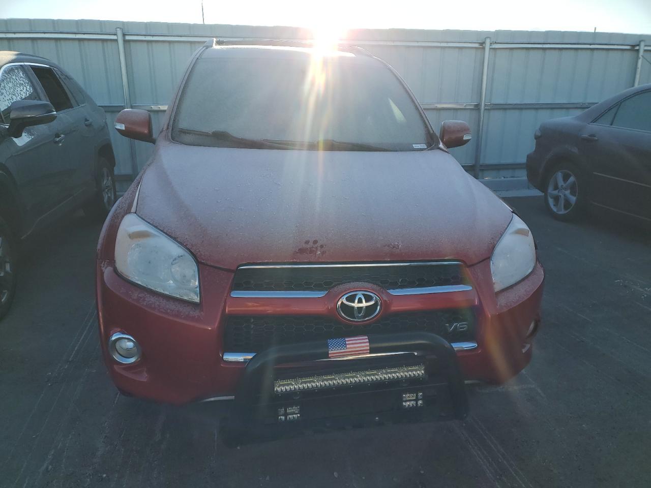 2012 Toyota RAV 4 VIN 2T3DK4DV2CW093189 Copart auction photo, side / front end damage thumbnail 5