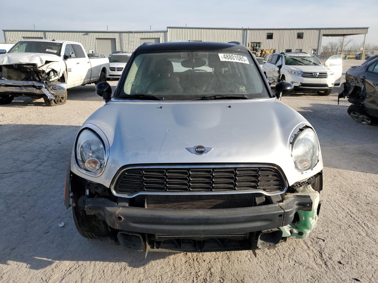 2014 MINI Cooper VIN WMWZC5C59EWM17752 Copart auction photo, front end damage thumbnail 5