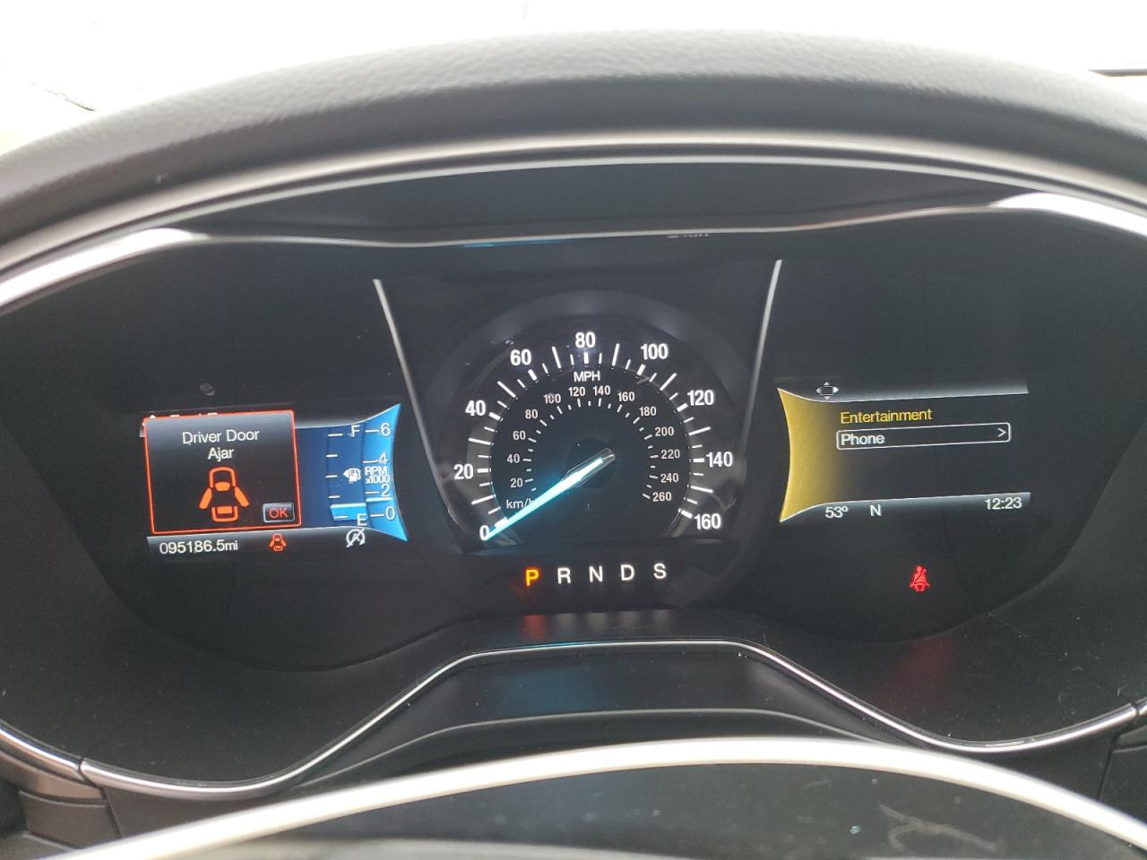 2017 Ford Fusion VIN 3FA6P0HDXHR405734 Copart auction photo, front end / side damage thumbnail 9
