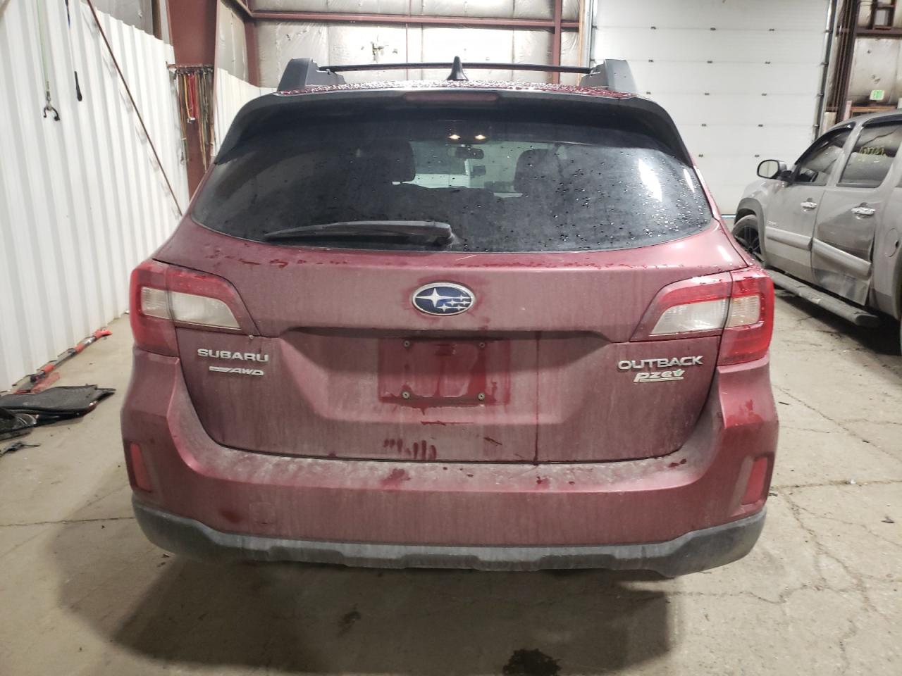 2017 Subaru Outback VIN 4S4BSACC7H3415286 Copart auction photo, side damage thumbnail 6
