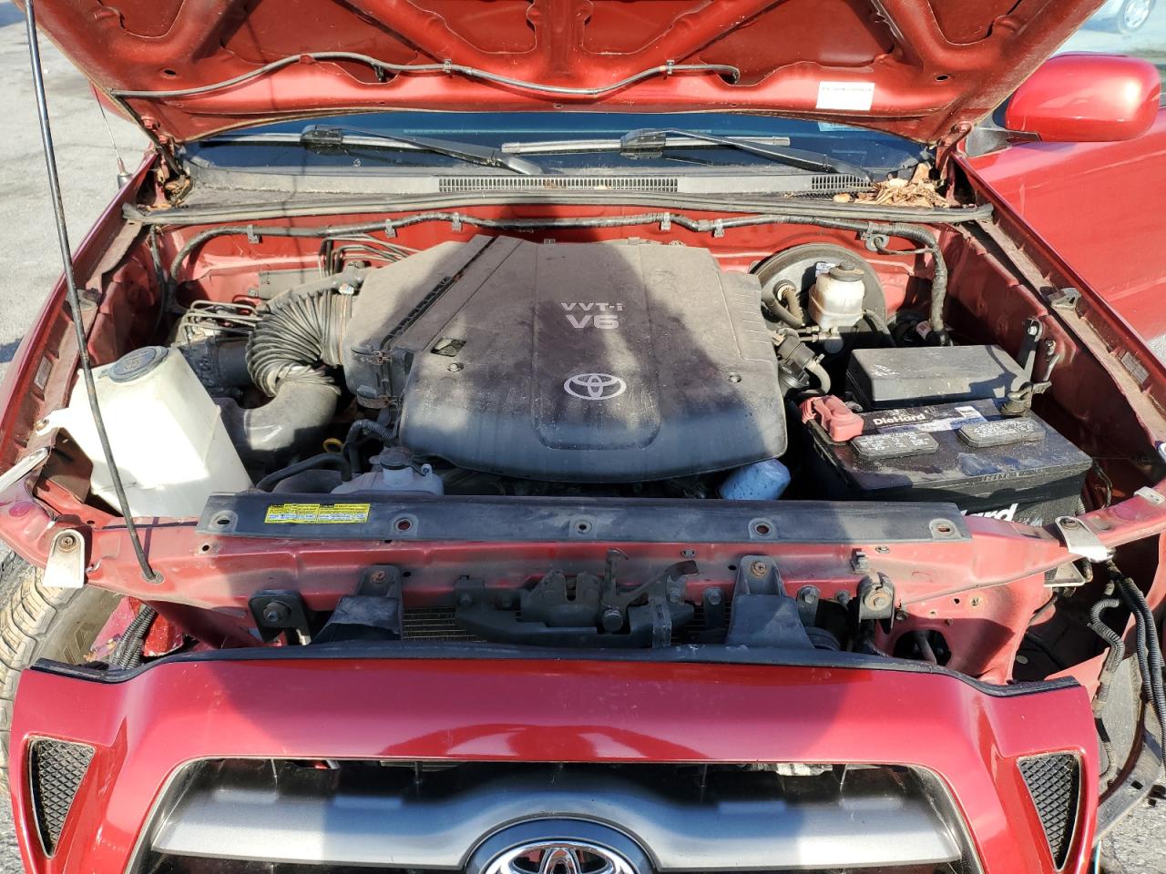 2009 Toyota Tacoma VIN 3TMMU52N99M012704 Copart auction photo, front end damage thumbnail 12