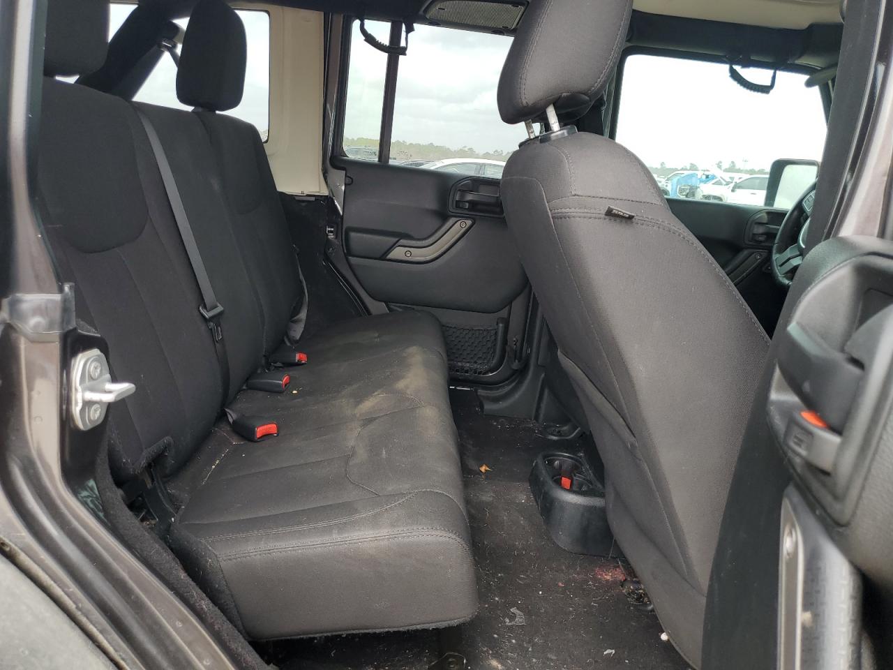 2018 Jeep Wrangler VIN 1C4HJWDG3JL930873 Copart auction photo, rear end / side damage thumbnail 11