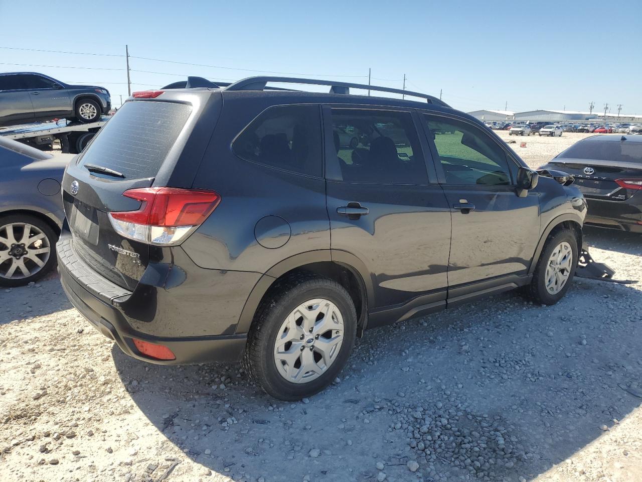 2019 Subaru Forester VIN JF2SKACC5KH420602 Copart auction photo, front end damage thumbnail 3