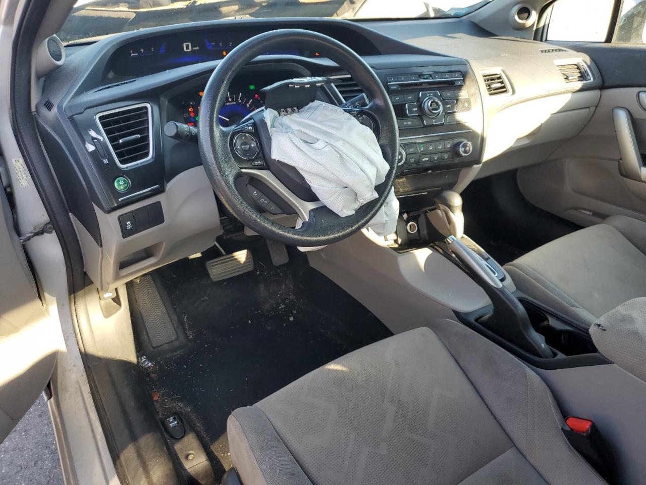 2013 Honda Civic VIN 2HGFG3B55DH530841 Copart auction photo, front end / frame damage damage thumbnail 8