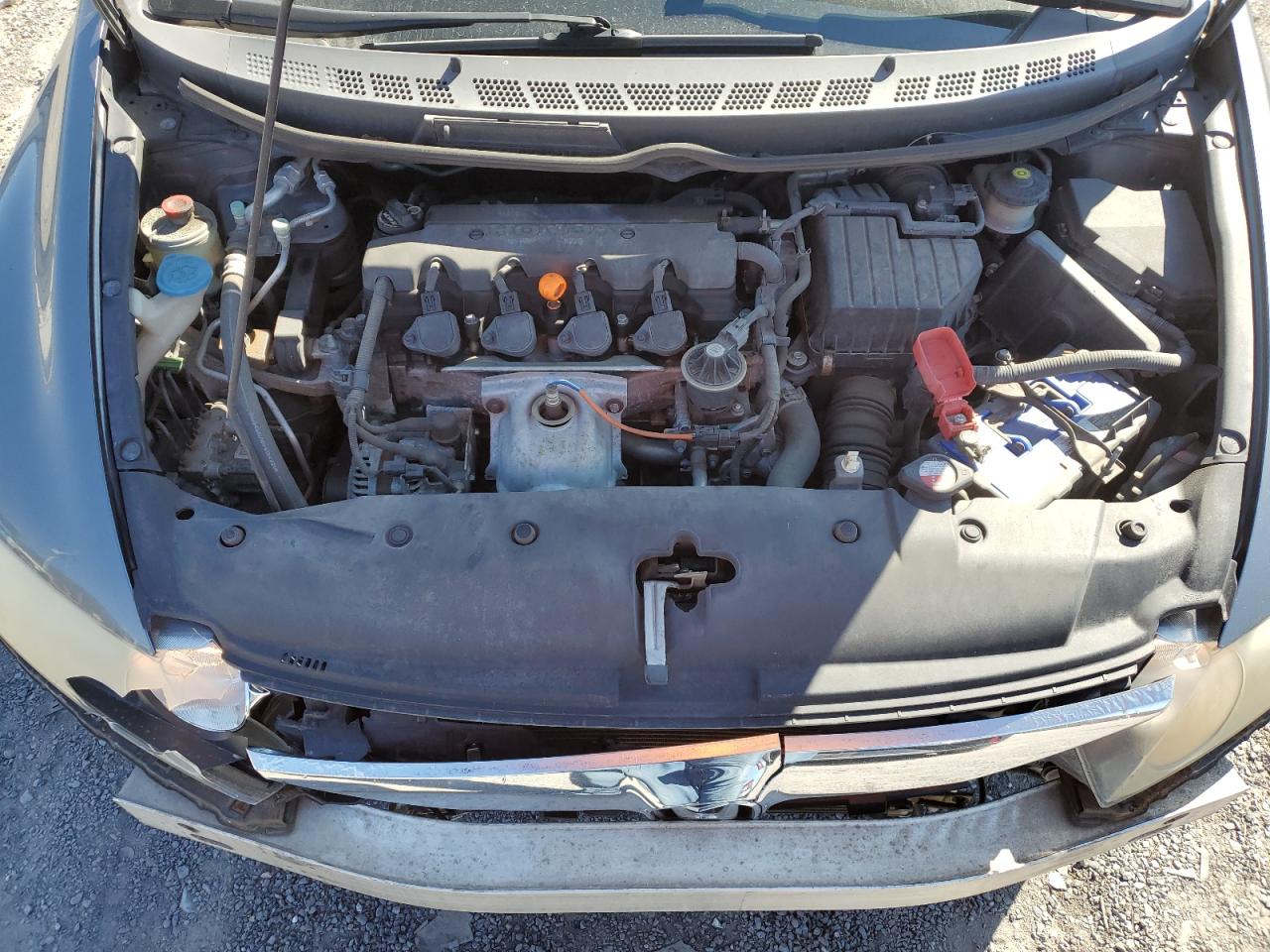2010 Honda Civic VIN 19XFA1F82AE000696 Copart auction photo, front end / side damage thumbnail 11