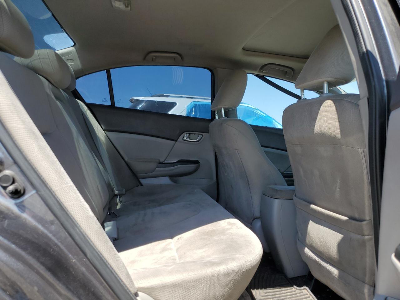 2012 Honda Civic VIN 19XFB2F86CE371320 Copart auction photo, rear end damage thumbnail 10