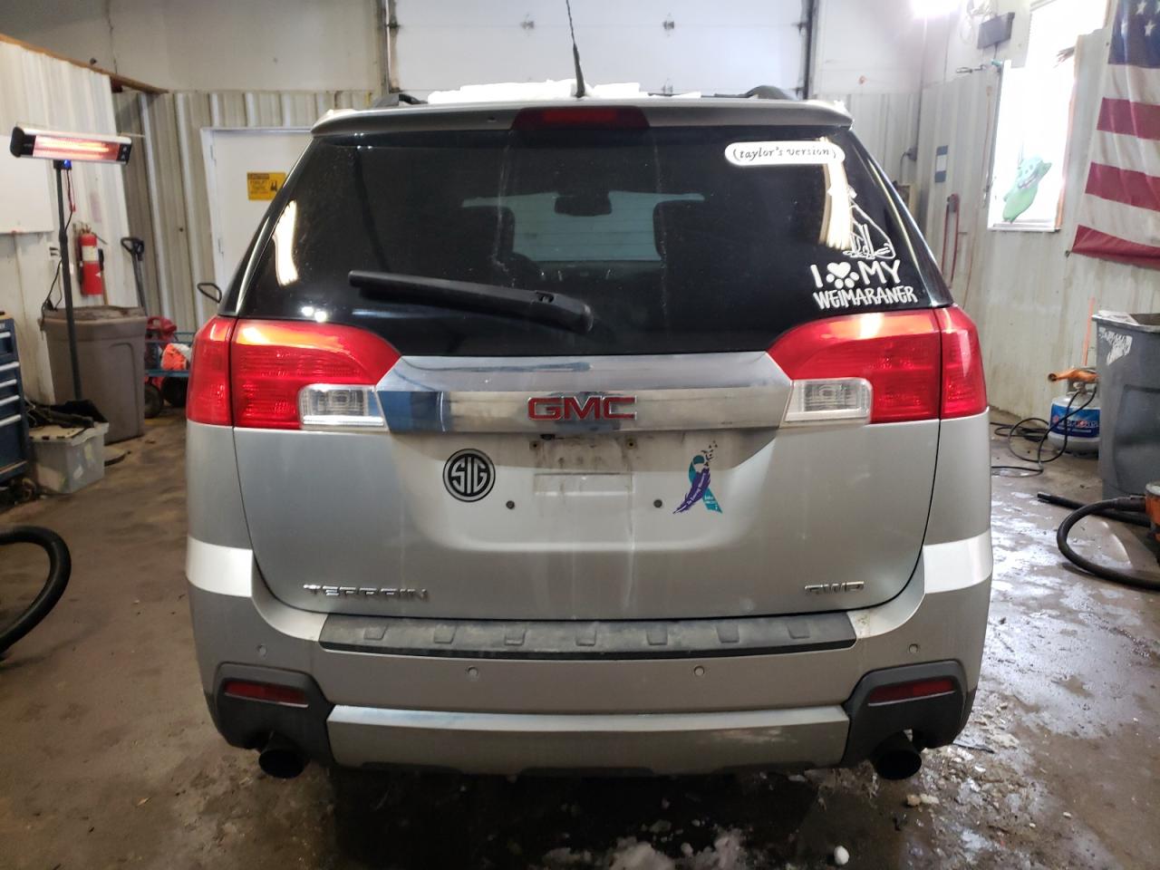 2010 GMC Terrain VIN 2CTFLJEY1A6342561 Copart auction photo, front end damage thumbnail 6