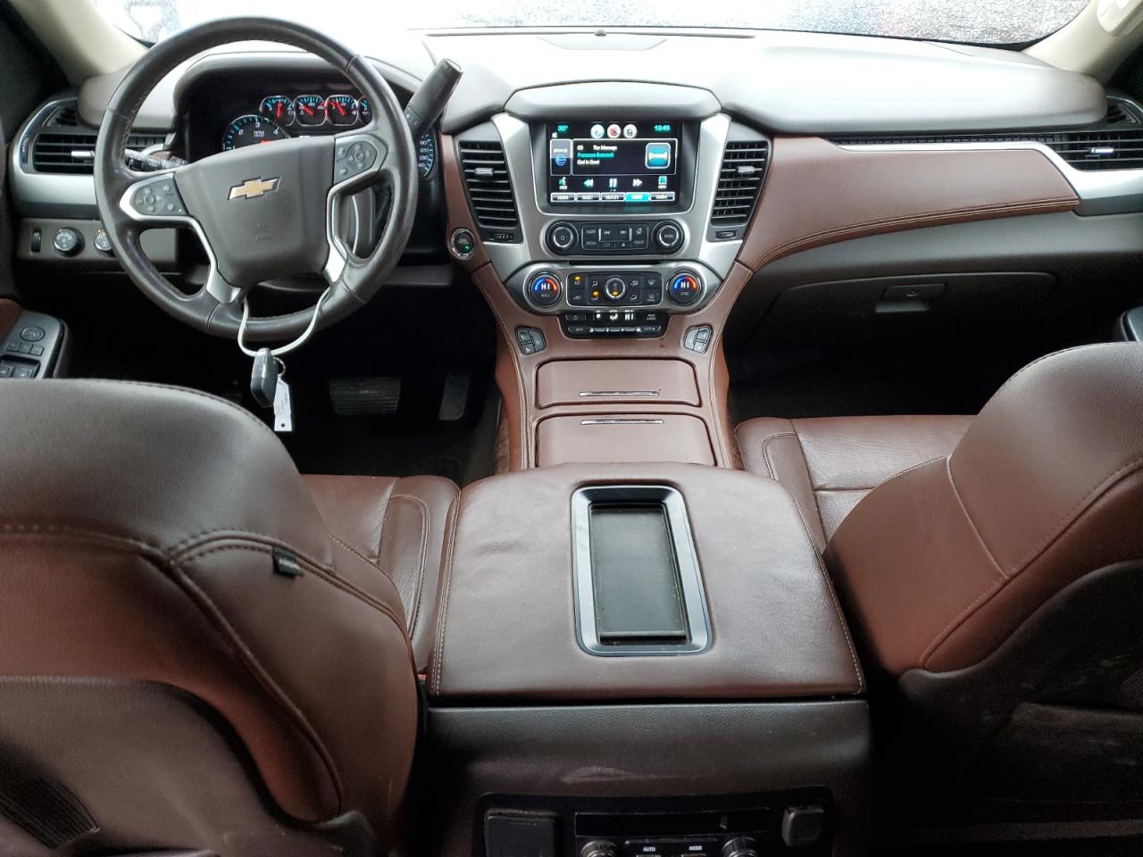 2015 Chevrolet Tahoe VIN 1GNSKCKC8FR133323 Copart auction photo, front end damage thumbnail 8