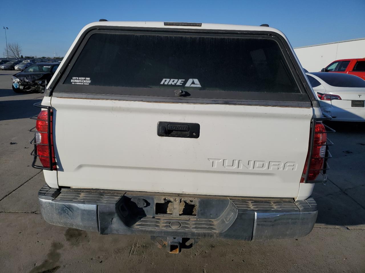 2014 Toyota Tundra VIN 5TFDY5F19EX348725 Copart auction photo, front end damage thumbnail 6
