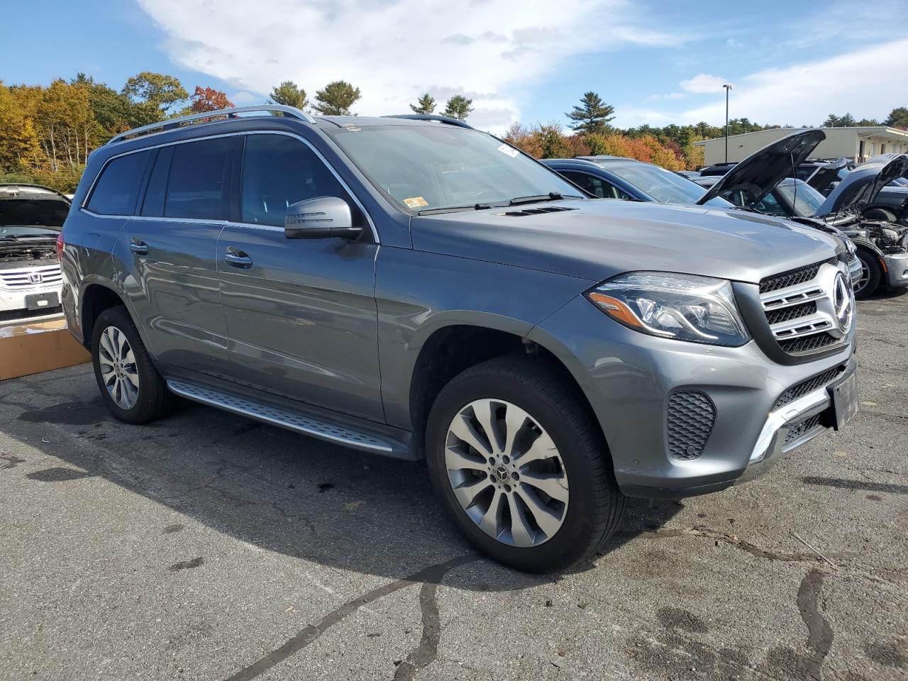 2018 Mercedes-Benz GLS-klasse VIN 4JGDF6EE7JB005382 Copart auction photo, water/flood / stripped damage thumbnail 4