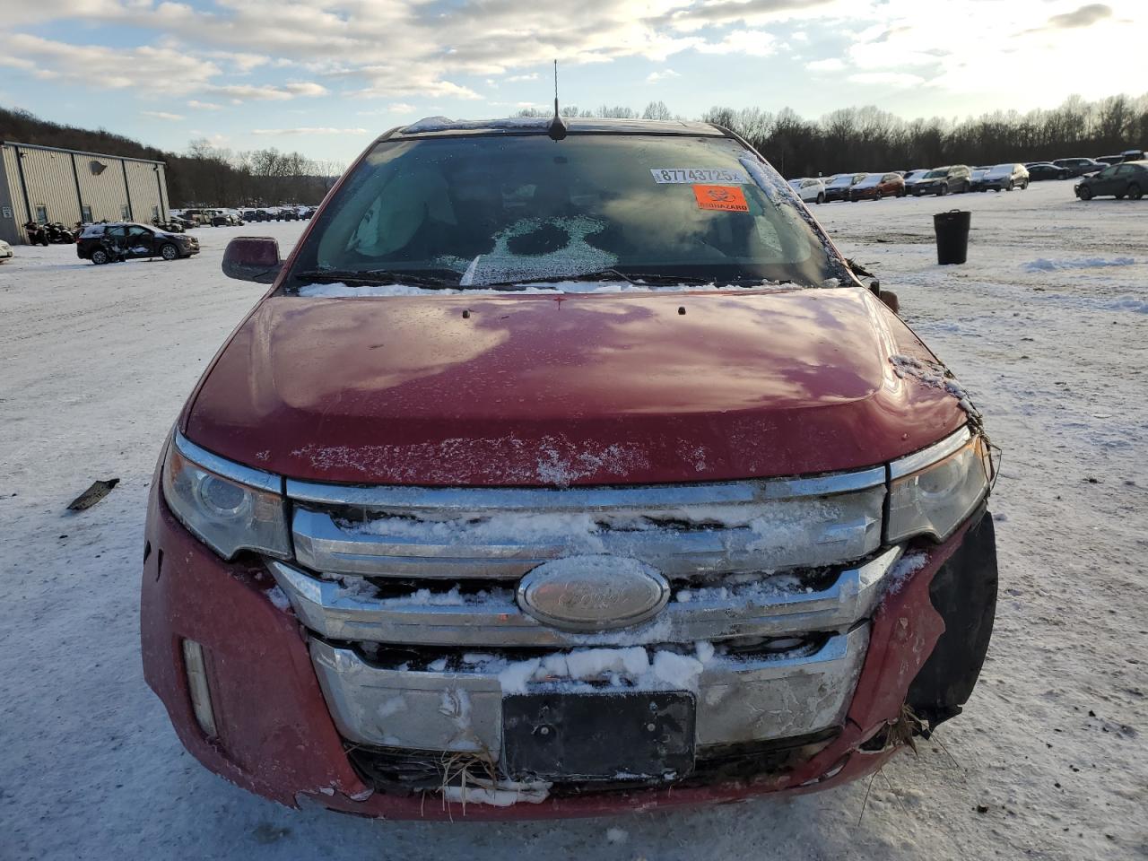 2012 Ford Edge VIN 2FMDK4KC2CBA68230 Copart auction photo, all over damage thumbnail 5