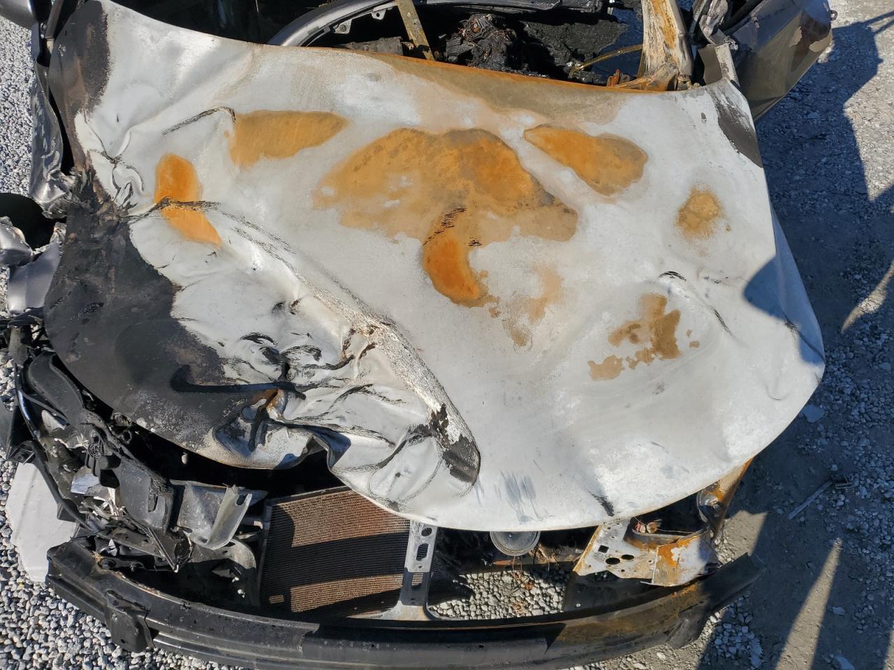 2013 KIA Forte VIN KNAFU5A21D5728332 Copart auction photo, burn damage thumbnail 13