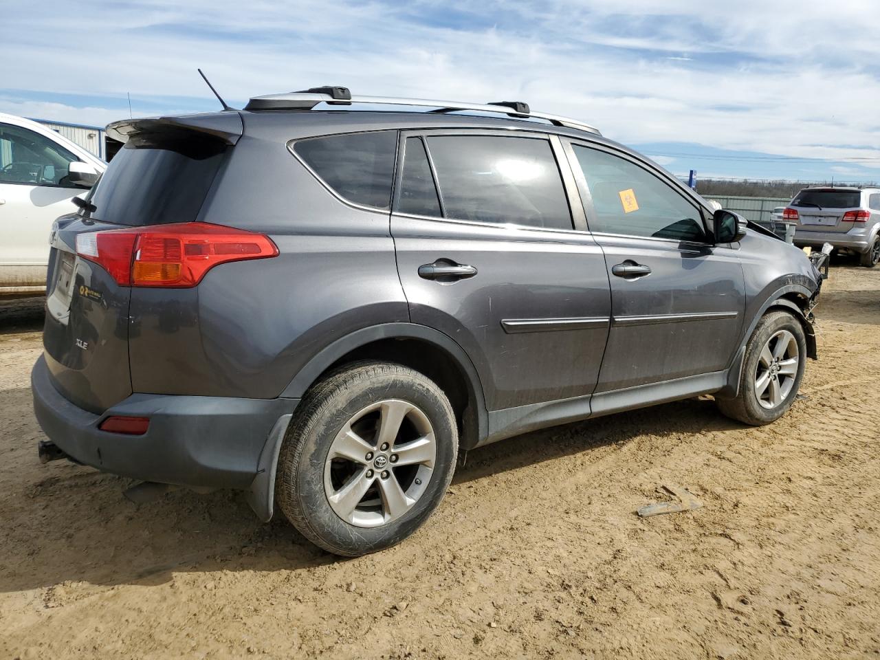 2015 Toyota RAV 4 VIN 2T3WFREVXFW152826 Copart auction photo, front end damage thumbnail 3