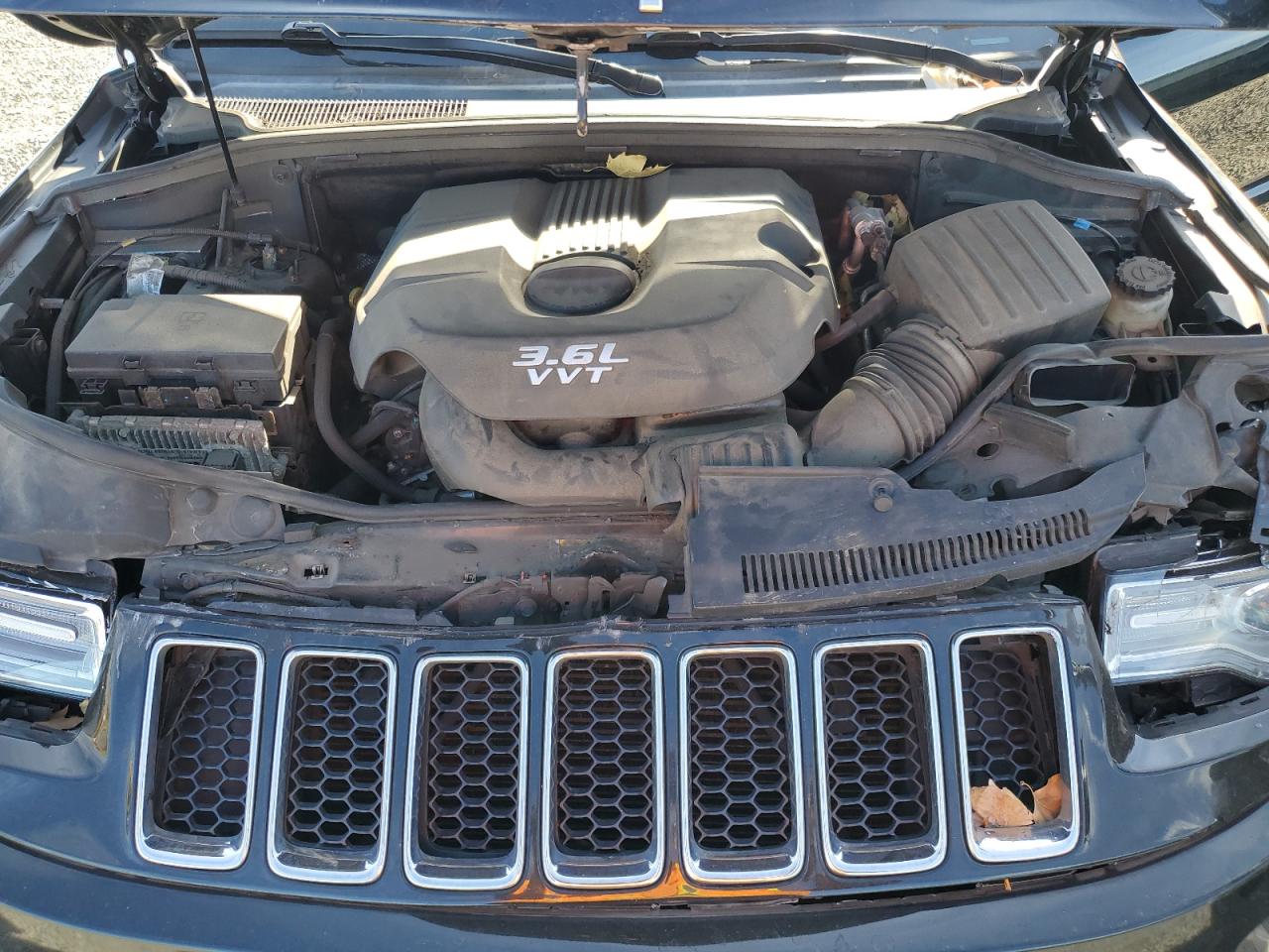 2014 Jeep Grand Cherokee VIN 1C4RJFCG6EC206252 Copart auction photo, front end damage thumbnail 13