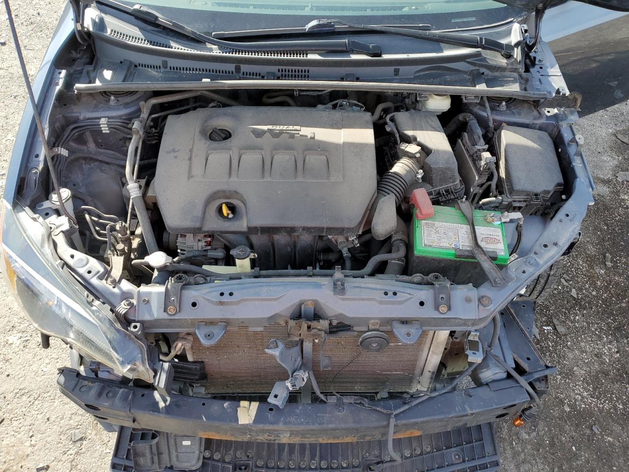 2017 Toyota Corolla VIN 5YFBURHE9HP690379 Copart auction photo, front end / rear end damage thumbnail 11