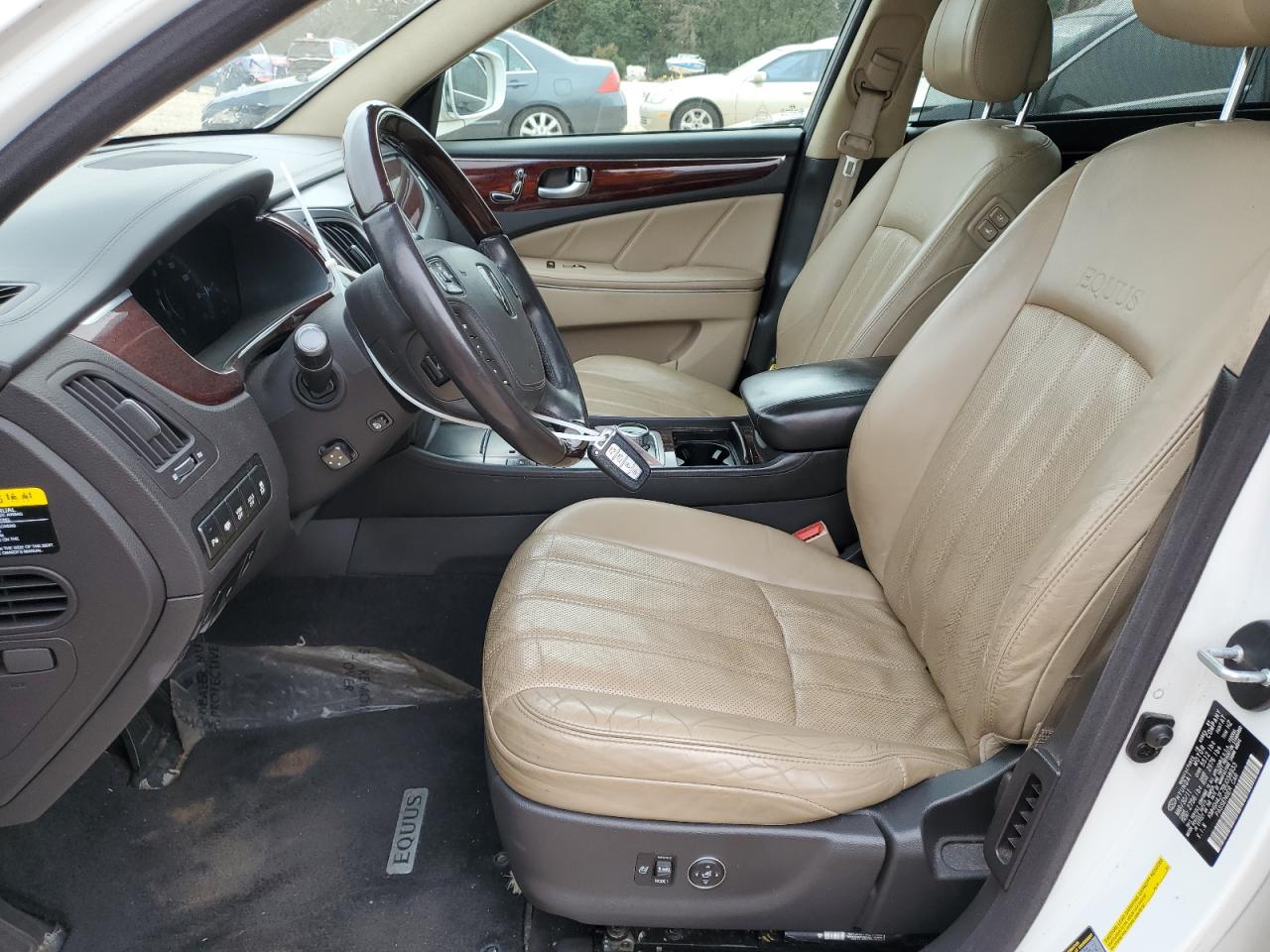 2011 Hyundai Equus VIN KMHGH4JF7BU038933 Copart auction photo, front end damage thumbnail 7