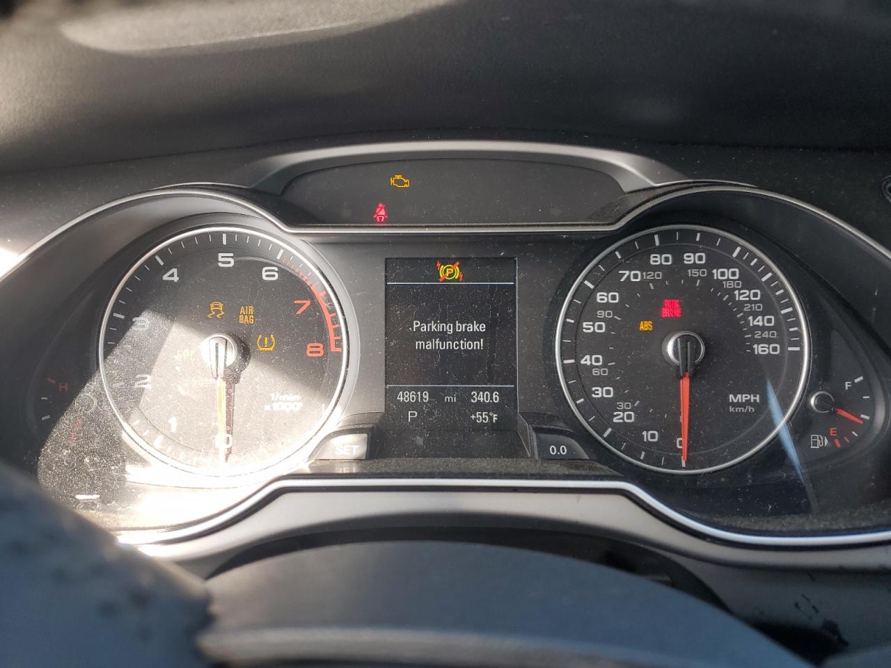 2015 Audi A4 VIN WAUBFAFL0FN026394 Copart auction photo, front end / rear end damage thumbnail 9