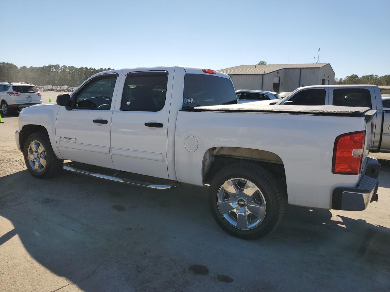 2012 Chevrolet Silverado VIN 3GCPCSE0XCG115599 Copart auction photo, side damage thumbnail 2