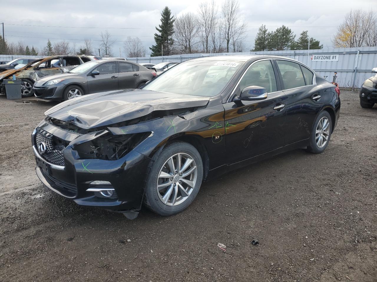2015 Infiniti Q50 VIN JN1BV7AR8FM390012