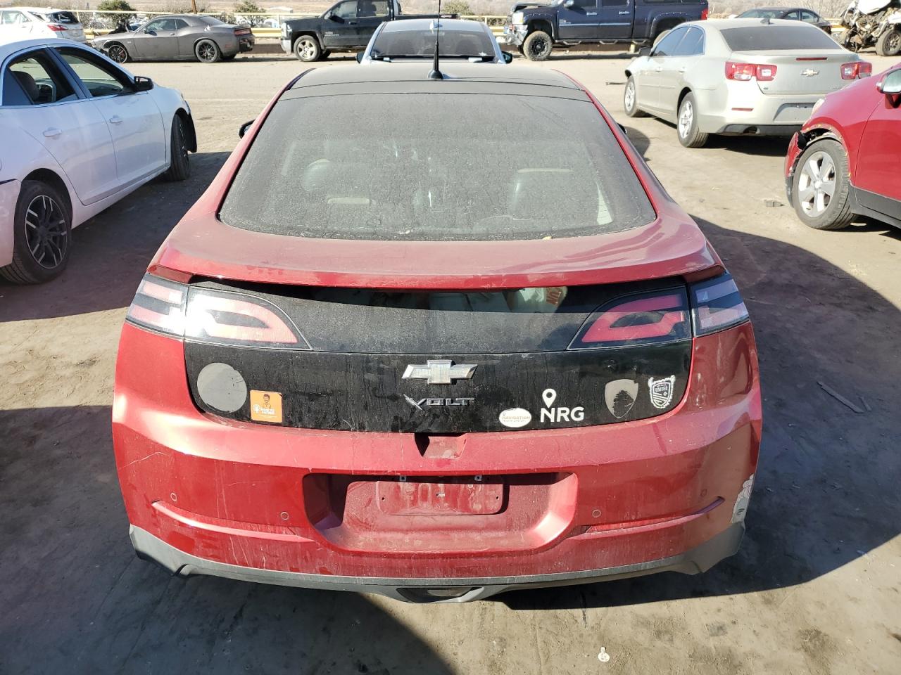 2012 Chevrolet Volt VIN 1G1RB6E47CU106452 Copart auction photo, all over damage thumbnail 6