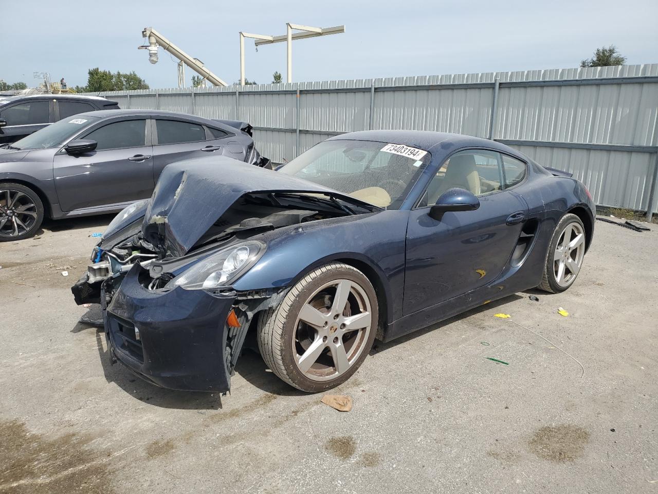 2014 Porsche Cayman VIN WP0AA2A86EK171834