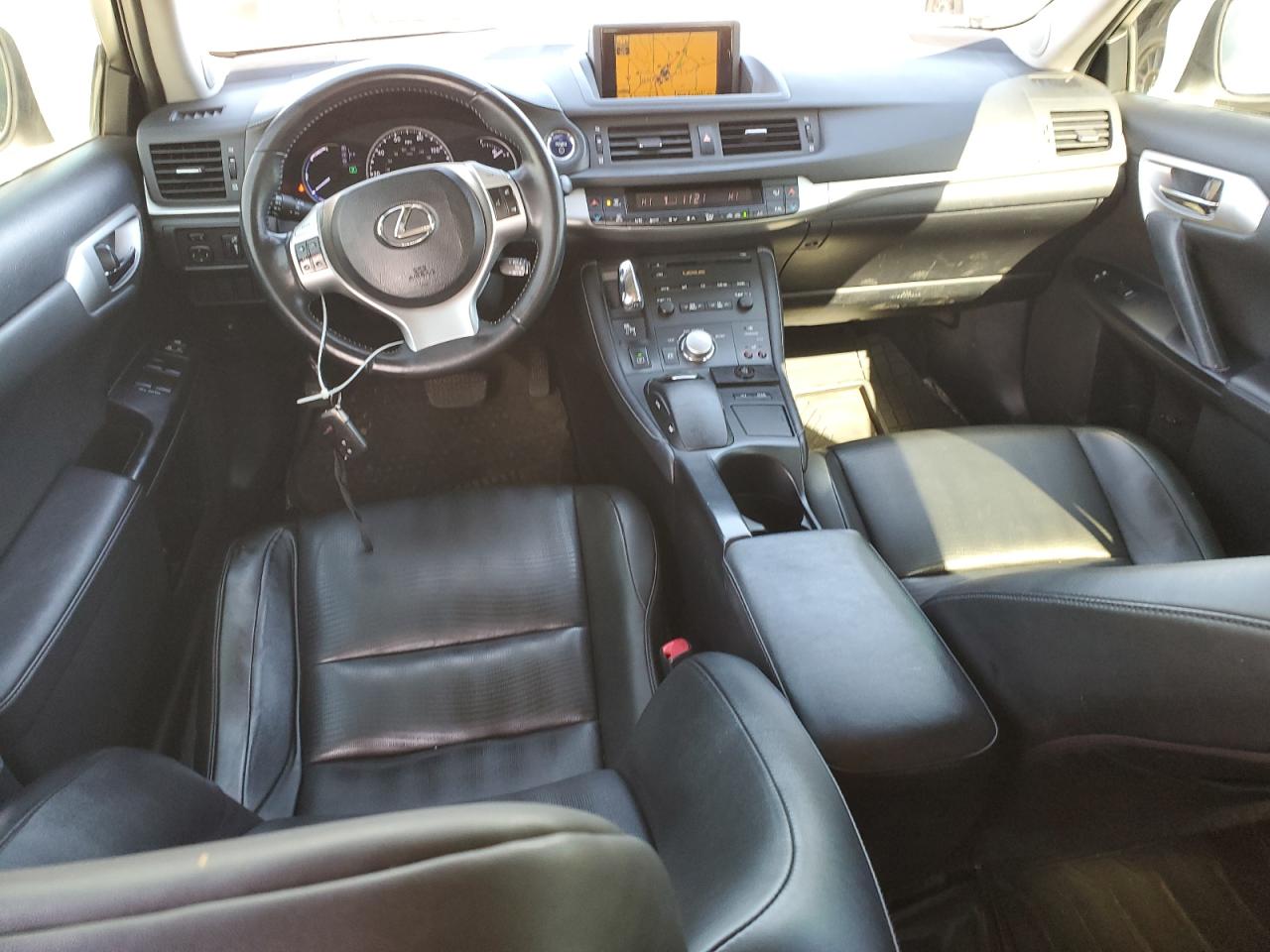 2012 Lexus CT VIN JTHKD5BH2C2110732 Copart auction photo, front end damage thumbnail 8