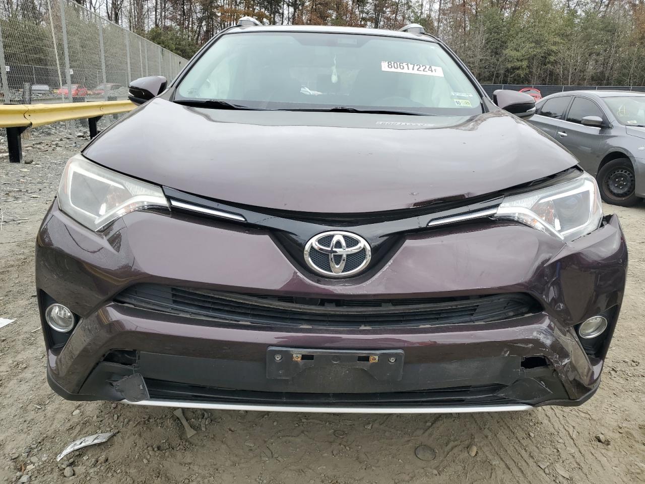 2016 Toyota RAV 4 VIN 2T3RFREV2GW464959 Copart auction photo, front end / rear end damage thumbnail 5