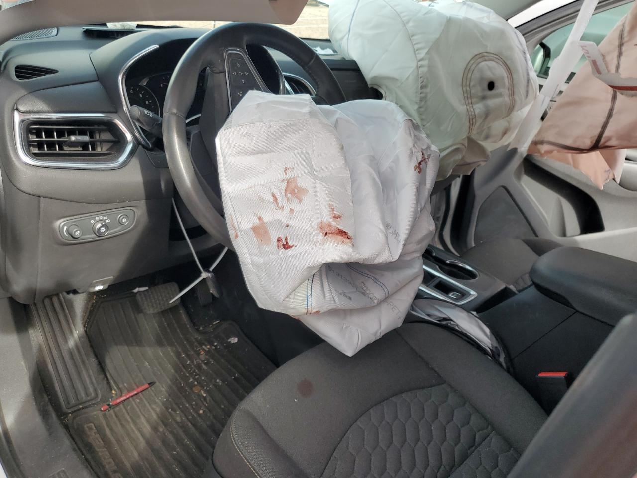 2020 Chevrolet Equinox VIN 3GNAXKEV4LL214875 Copart auction photo, front end / side damage thumbnail 8