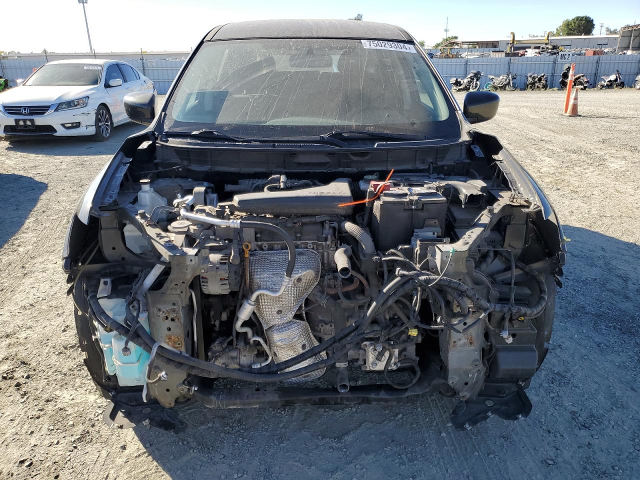 2017 Nissan Rogue VIN JN8AT2MV7HW259868 Copart auction photo, front end damage thumbnail 5