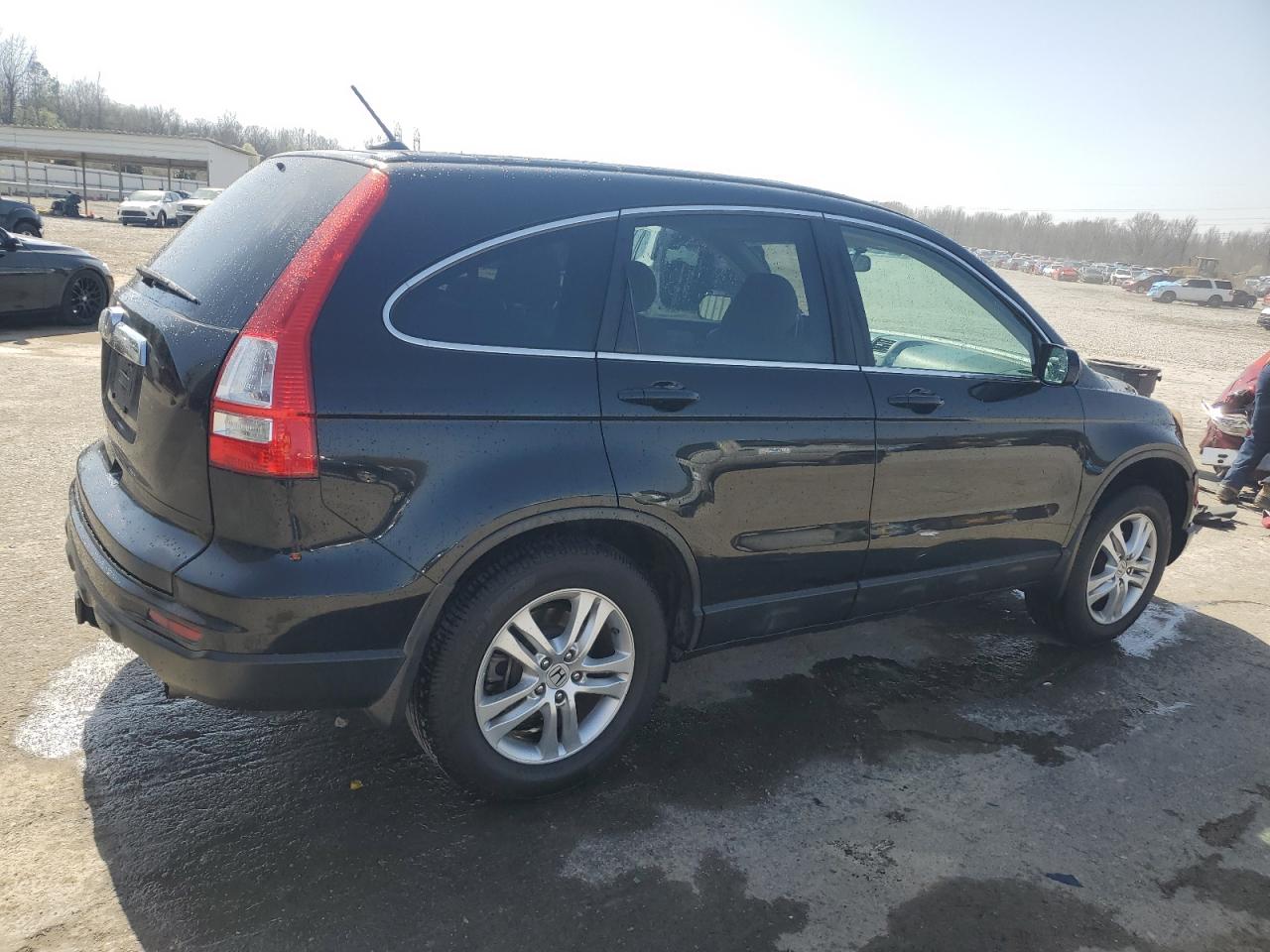2010 Honda CR-V VIN 5J6RE3H73AL036447 Copart auction photo, side damage thumbnail 3