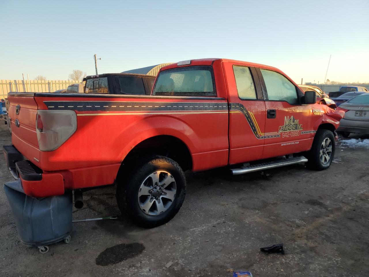 2013 Ford F-150 VIN 1FTFX1EF6DKD28915 Copart auction photo, front end damage thumbnail 3