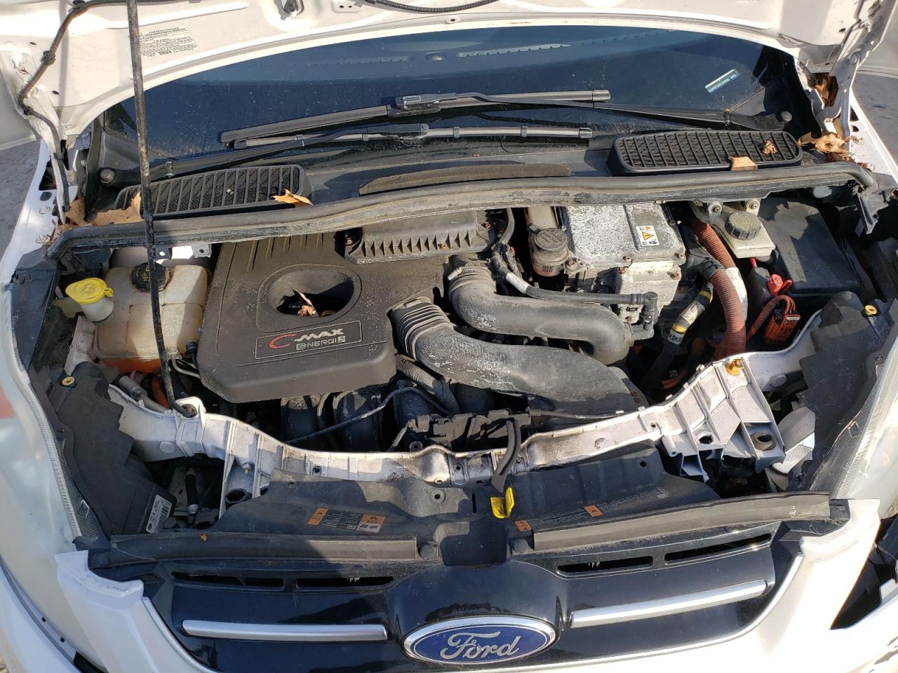 2014 Ford C-MAX VIN 1FADP5CU6EL502693 Copart auction photo, front end damage thumbnail 11
