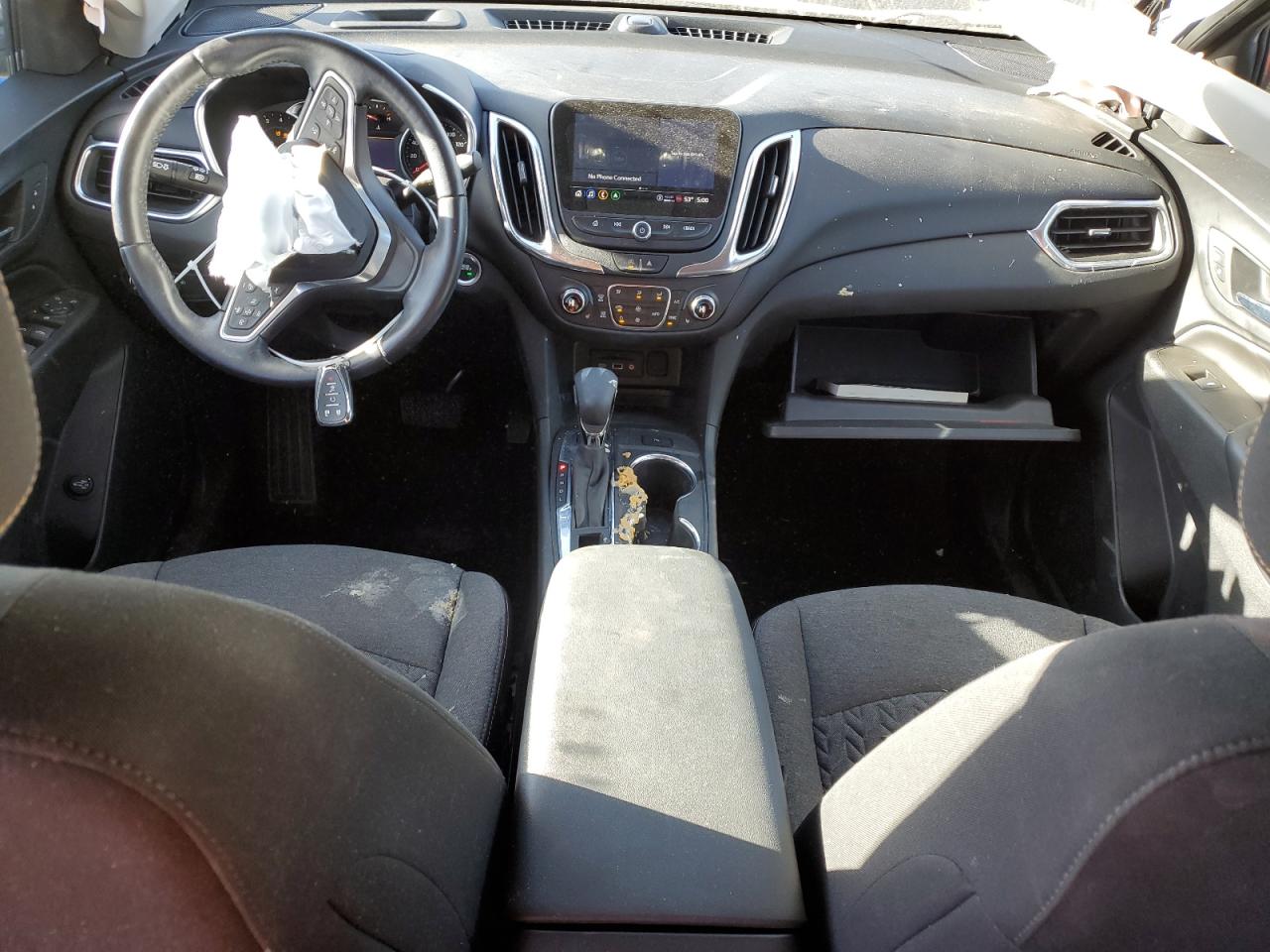 2022 Chevrolet Equinox VIN 3GNAXUEV0NL255485 Copart auction photo, front end / side damage thumbnail 8