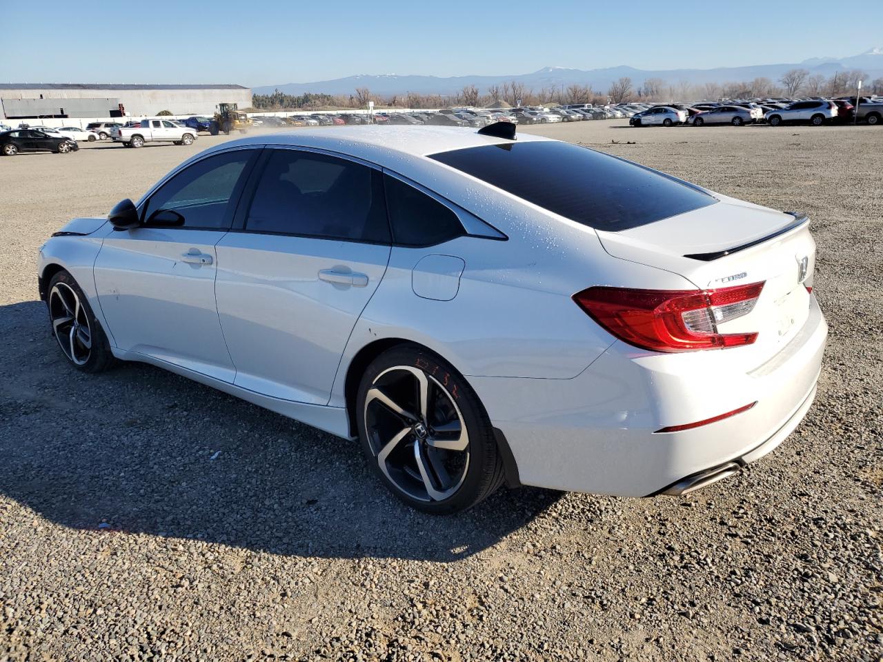 2022 Honda Accord VIN 1HGCV1F33NA119184 Copart auction photo, front end damage thumbnail 2