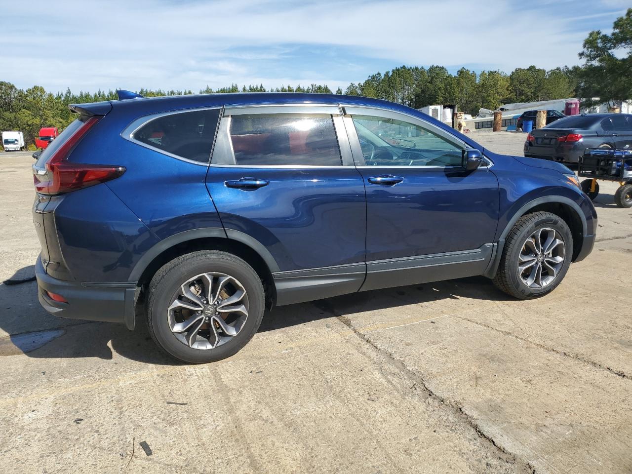 2022 Honda CR-V VIN 7FARW2H88NE005357 Copart auction photo, minor dent/scratches damage thumbnail 3