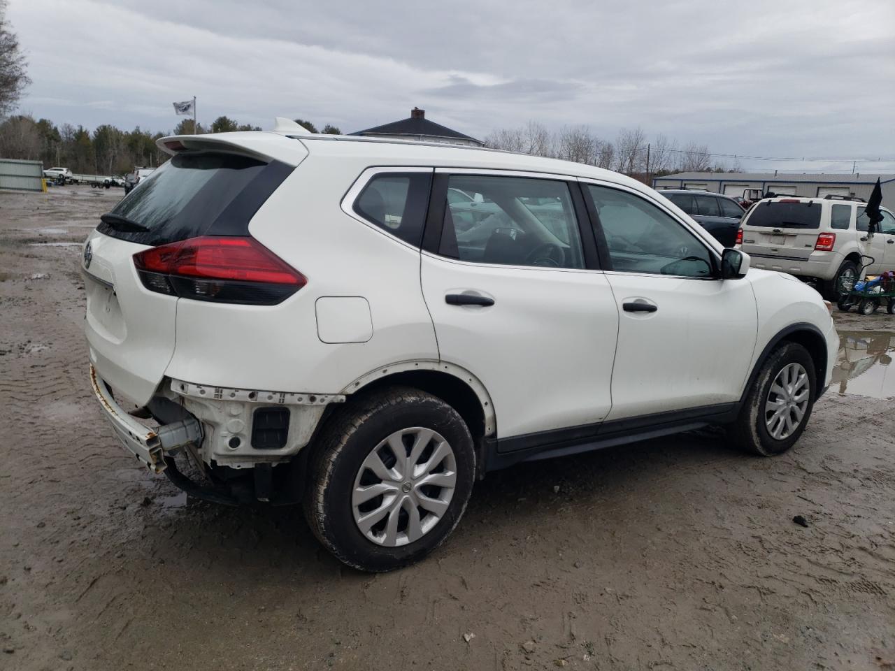 2017 Nissan Rogue VIN KNMAT2MV2HP545035 Copart auction photo, rear end / minor dent/scratches damage thumbnail 3