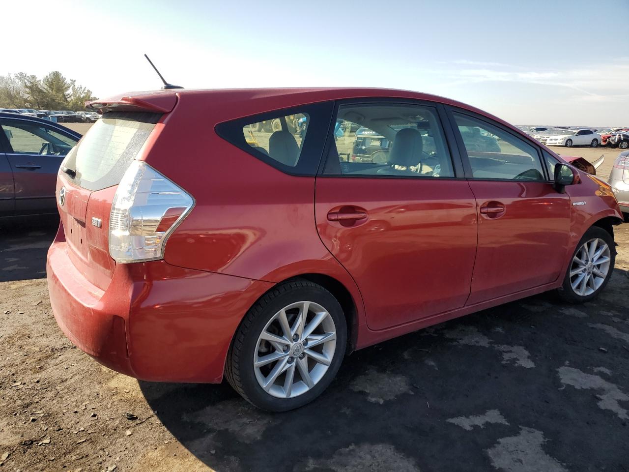 2014 Toyota Prius VIN JTDZN3EU7EJ001640 Copart auction photo, front end damage thumbnail 3