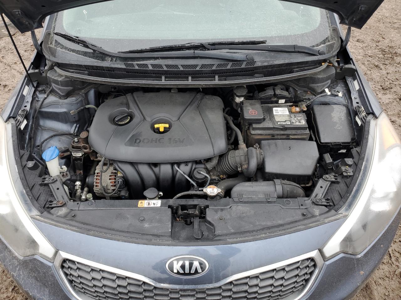 2016 KIA Forte VIN KNAFK4A64G5568261 Copart auction photo, front end damage thumbnail 12