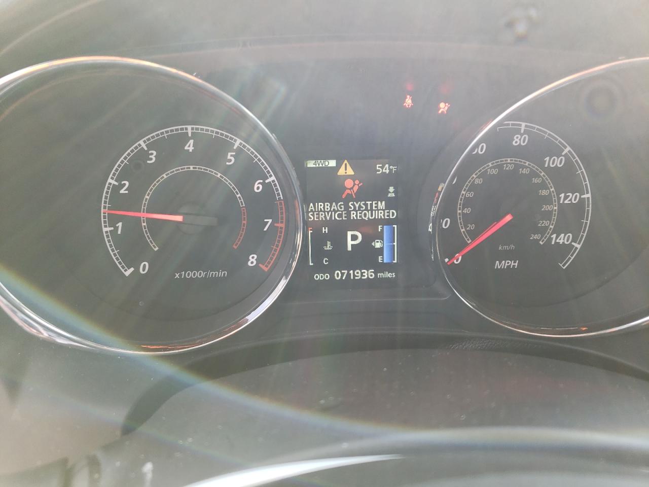 2015 Mitsubishi Outlander VIN 4A4AR4AU8FE046859 Copart auction photo, front end / minor dent/scratches damage thumbnail 9