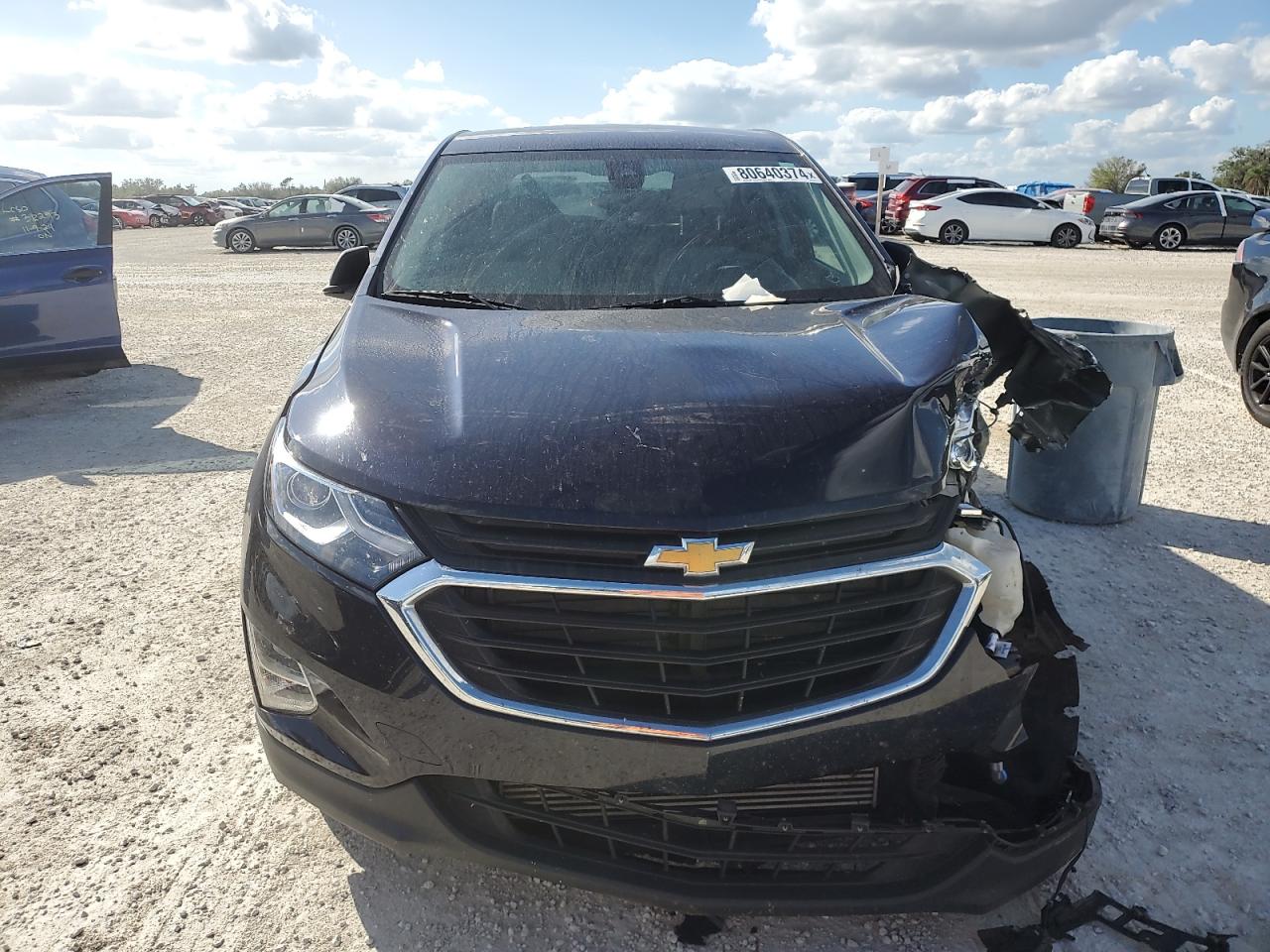 2020 Chevrolet Equinox VIN 3GNAXHEV4LS713779 Copart auction photo, front end damage thumbnail 5