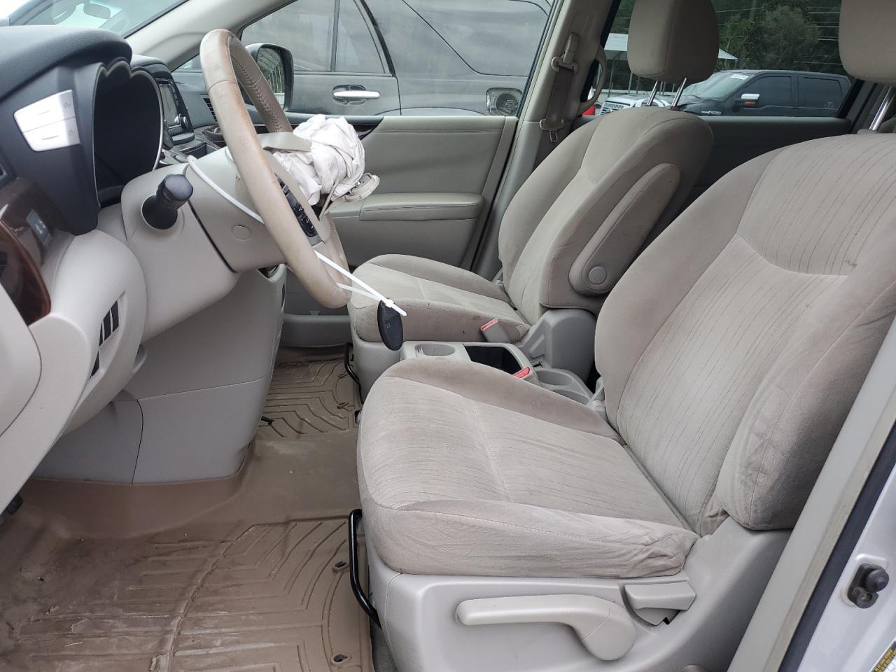 2017 Nissan Quest VIN JN8AE2KP3H9166214 Copart auction photo, front end damage thumbnail 7