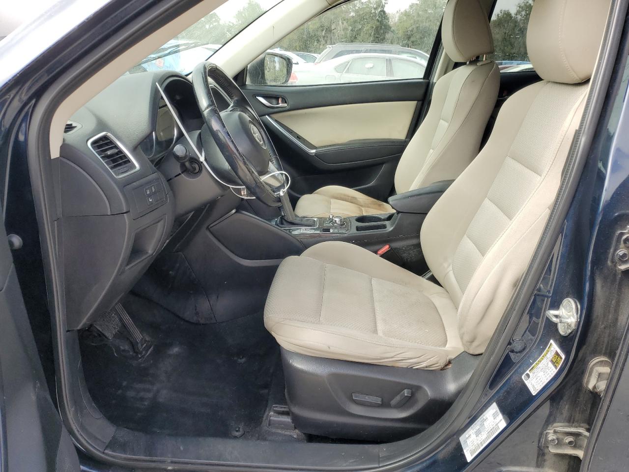 2016 Mazda CX-5 VIN JM3KE4CY1G0618822 Copart auction photo, all over damage thumbnail 7